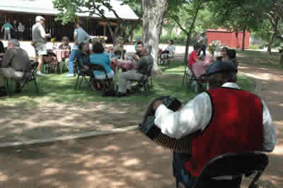 Enjoying good times in the Wagon Yard #4