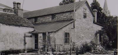 Southwest side of Kammlah House before the 1950's restoration Southwest side of Kammlah House before the 1950's restoration